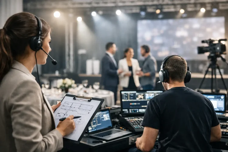 Qué incluye la producción de eventos