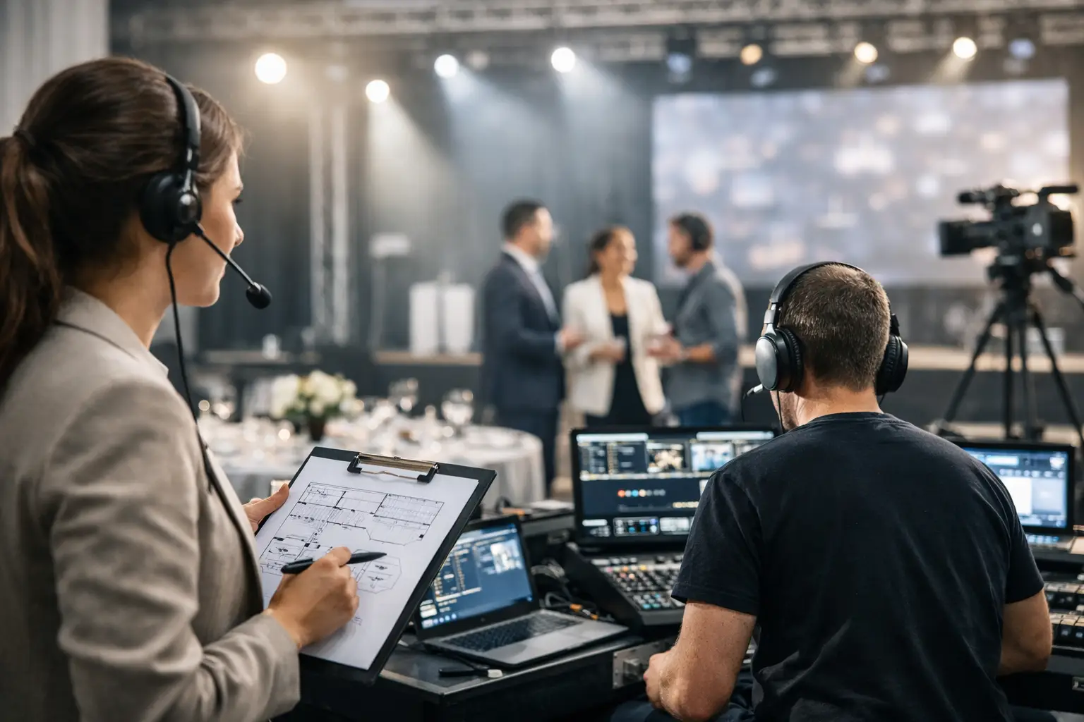 Qué incluye la producción de eventos