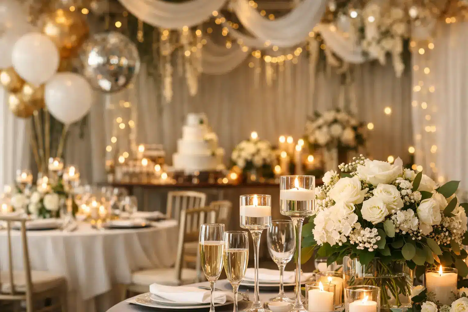 Decoración integral para fiestas sin imprevistos