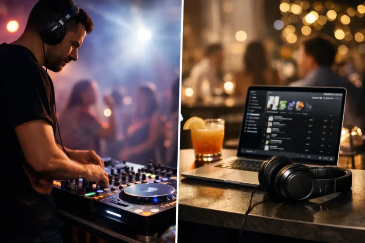 DJ en vivo vs playlist: cuál conviene para tu evento