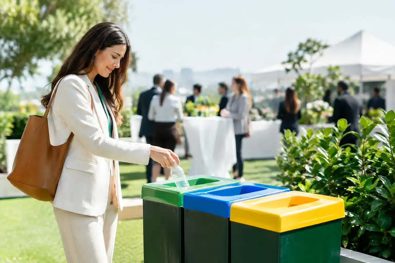 Eventos sostenibles: menos residuos, mejor gestión