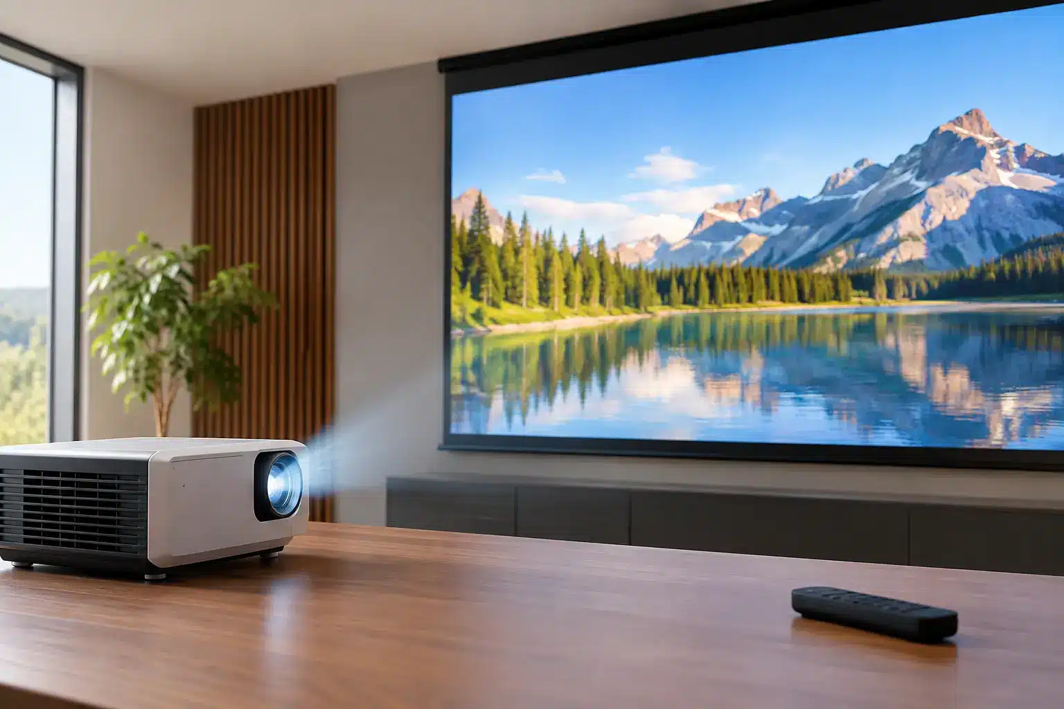 Proyector versus pantalla gigante: cuál conviene