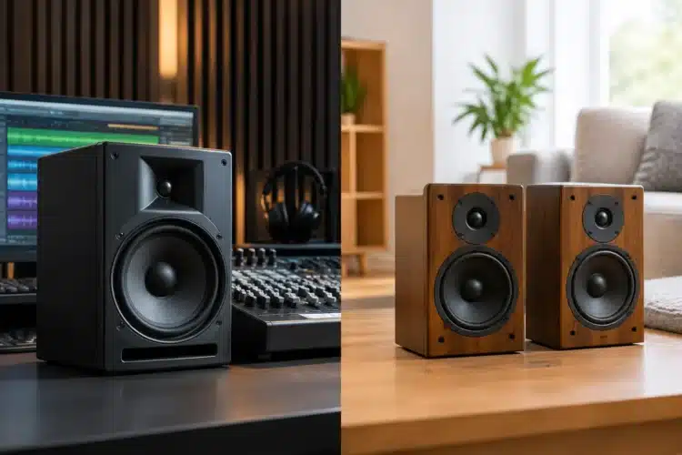 Sonido profesional vs parlantes domésticos